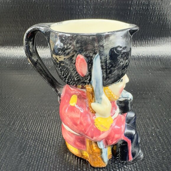 Vintage Shorter and Son England Guardsman Creamer Jug Toby Small Pitcher England - Picture 13 of 13